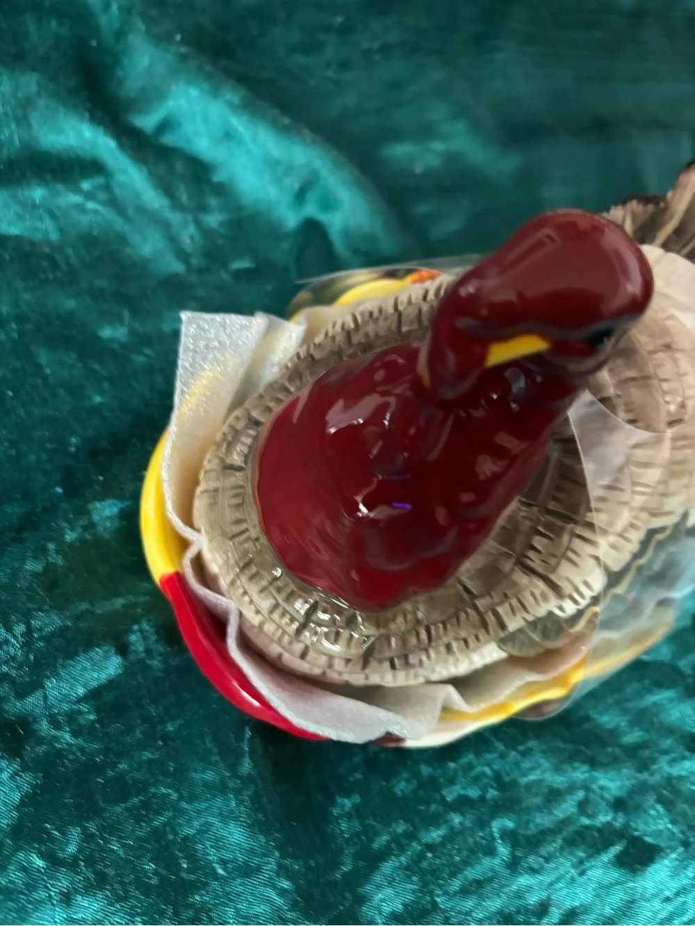 Thanksgiving turkey butter dish. New